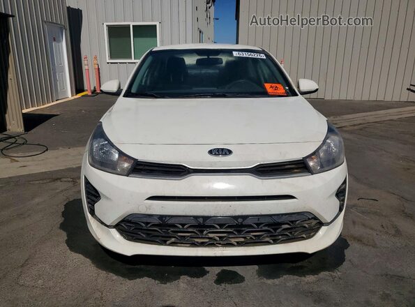 3KPA24AD0ME392062 2021 KIA RIO White Դիմացի տեսք
