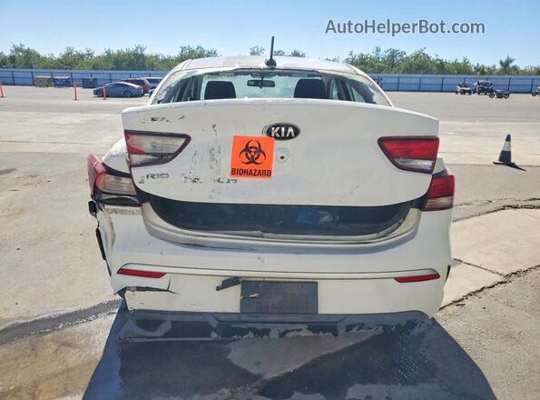3KPA24AD0ME392062 2021 KIA RIO White Հետևի տեսք