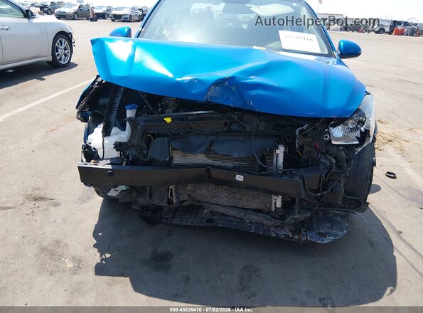 3KPA24AD0ME430485 2021 KIA RIO Синий Вид спереди