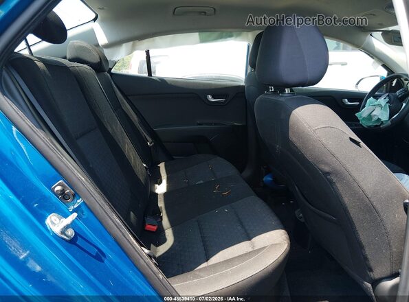 3KPA24AD0ME430485 2021 KIA RIO Синий Вид наклейки с VIN-кодом