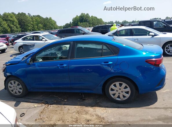 3KPA24AD0ME430485 2021 KIA RIO Синий Панорамный вид салона 360°