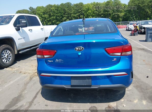 3KPA24AD0ME430485 2021 KIA RIO Синий 