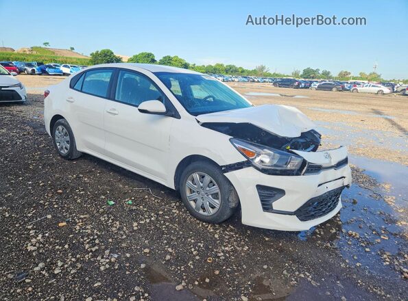 3KPA24AD0PE520370 2023 KIA RIO White Передня права чверть