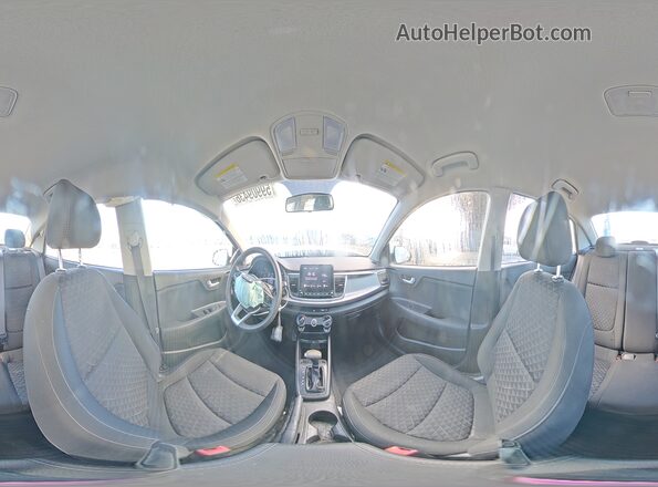 3KPA24AD0PE520370 2023 KIA RIO White Вид наклейки з VIN-кодом