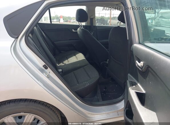 3KPA24AD0PE604382 2023 KIA RIO Silver Vista de la etiqueta del VIN