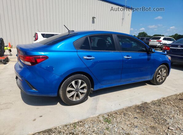 3KPA24AD0PE612580 2023 KIA RIO Blue Задня права чверть
