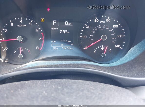 3KPA24AD1LE263066 2020 KIA RIO Silver უკანა სავარძლების ხედი