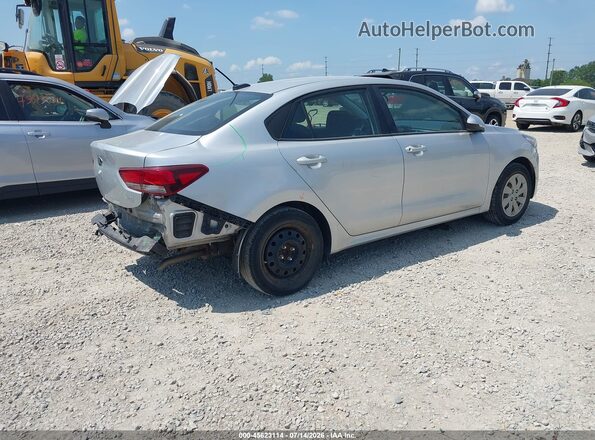 3KPA24AD1LE263066 2020 KIA RIO Silver უკანა მარჯვენა