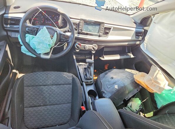 3KPA24AD1LE293037 2020 KIA RIO White Вид панелі приладів