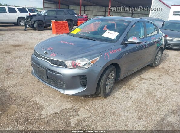 3KPA24AD1LE334038 2020 KIA RIO Light Blue Передня ліва чверть