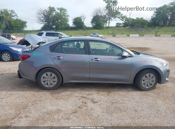 3KPA24AD1LE334038 2020 KIA RIO Light Blue Панорамний вид салону 360°