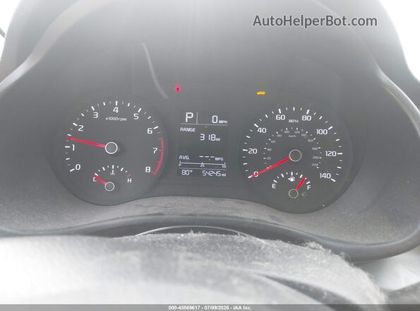 3KPA24AD1LE334038 2020 KIA RIO Light Blue Вид задніх сидінь