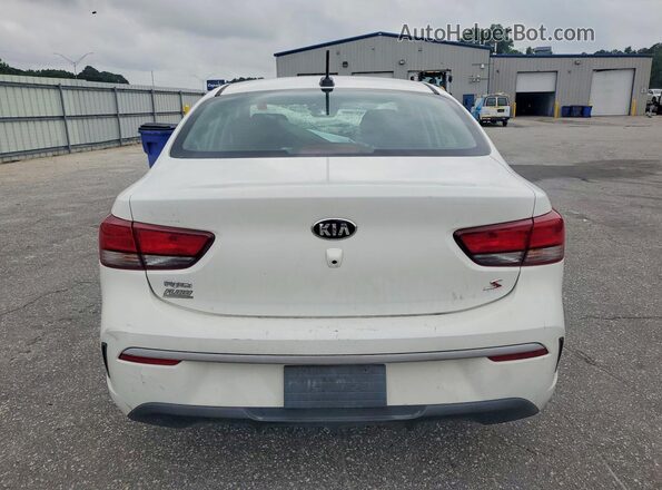 3KPA24AD1ME392894 2021 KIA RIO White Widok z tyłu