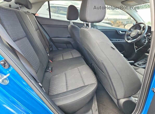 3KPA24AD1ME393589 2021 KIA RIO Синий Вид задних сидений