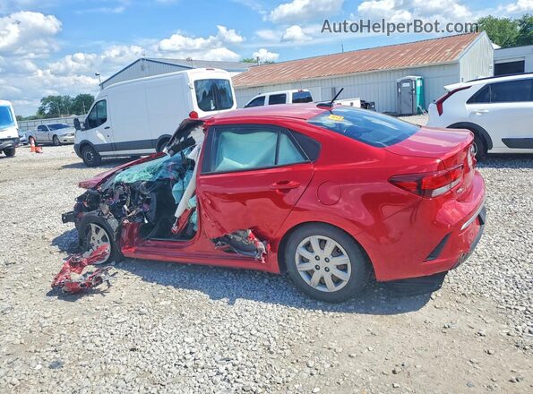 3KPA24AD1ME400329 2021 KIA RIO Red Задня ліва чверть