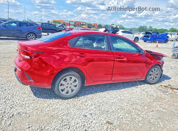 3KPA24AD1ME400329 2021 KIA RIO Red Задня права чверть