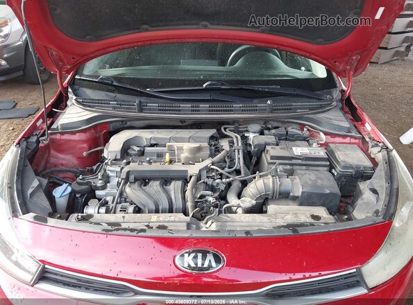 3KPA24AD1ME403067 2021 KIA RIO Red Вид ззаду