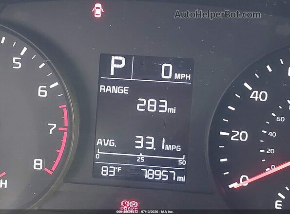 3KPA24AD1ME403067 2021 KIA RIO Red Вид задніх сидінь