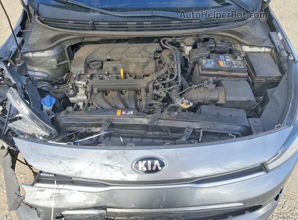 3KPA24AD1ME425120 2021 KIA RIO Gray Rear interior view