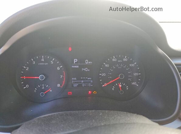 3KPA24AD1ME425120 2021 KIA RIO Gray Instrument cluster view