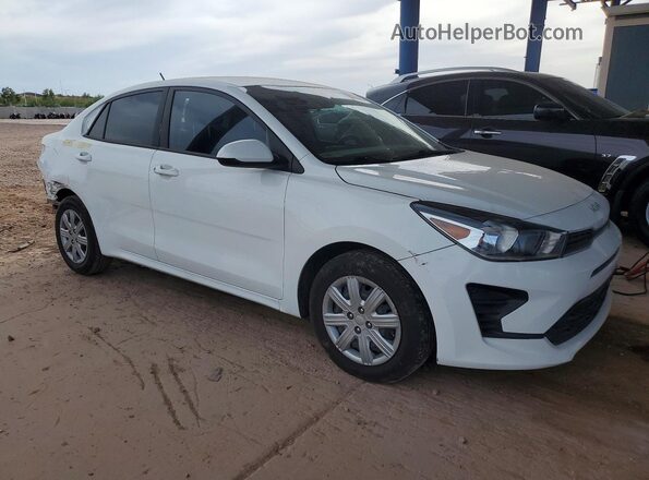 3KPA24AD1NE471273 2022 KIA RIO White Front right