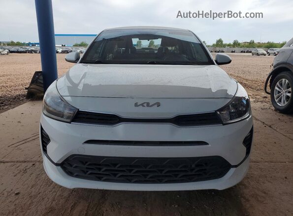 3KPA24AD1NE471273 2022 KIA RIO White Front view