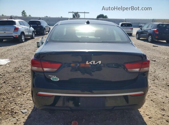 3KPA24AD1PE559470 2023 KIA RIO Черный Вид сзади