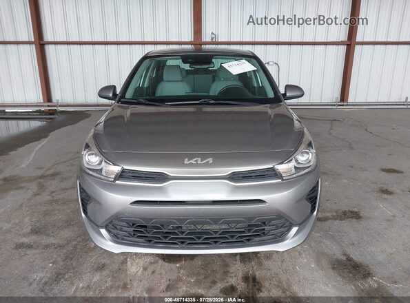 3KPA24AD1PE559890 2023 KIA RIO Silver Instrument cluster view