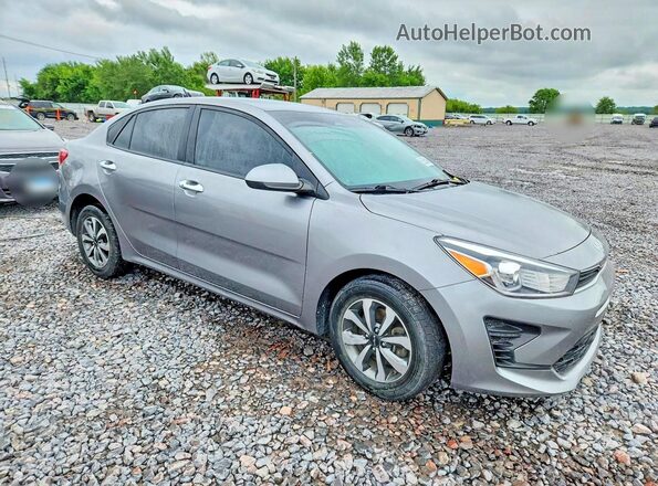 3KPA24AD1PE578925 2023 KIA RIO Серебряный Передняя правая четверть