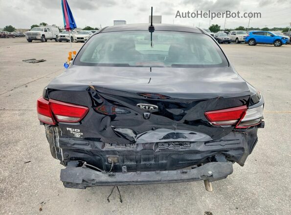 3KPA24AD2LE278580 2020 KIA RIO Black Вид ззаду
