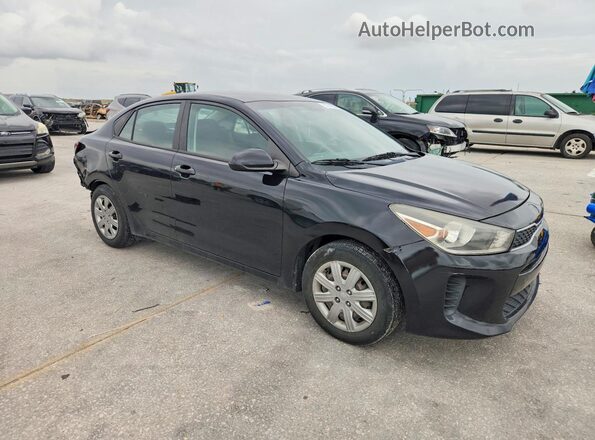 3KPA24AD2LE278580 2020 KIA RIO Black Передня права чверть