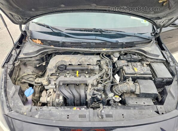 3KPA24AD2LE278580 2020 KIA RIO Black Вид задньої частини салону