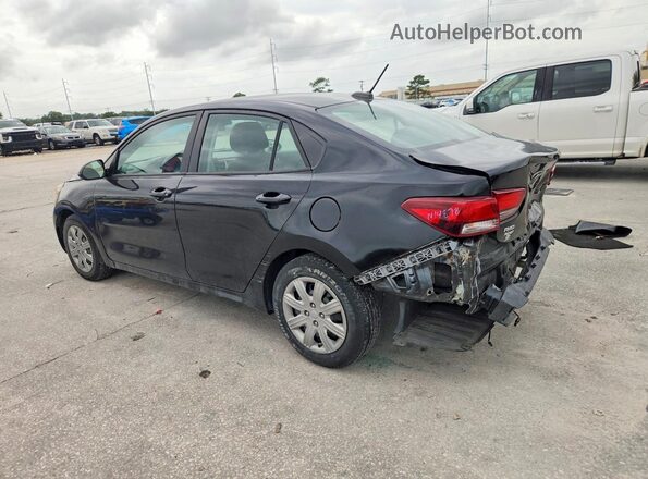 3KPA24AD2LE278580 2020 KIA RIO Black Задня ліва чверть