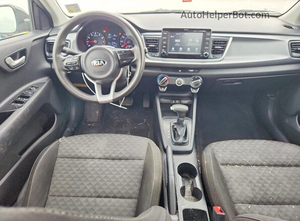 3KPA24AD2LE278580 2020 KIA RIO Black Вид панелі приладів