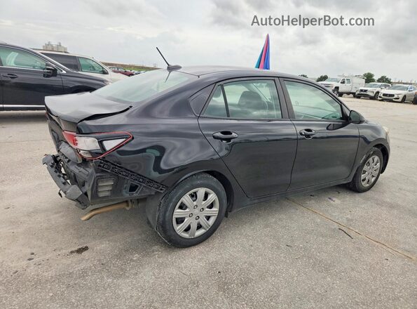3KPA24AD2LE278580 2020 KIA RIO Black Задня права чверть