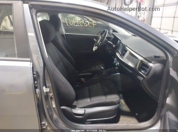 3KPA24AD2LE300660 2020 KIA RIO Gray წინა სალონის ხედი