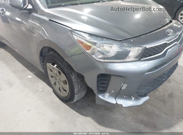 3KPA24AD2LE300660 2020 KIA RIO Gray წინა ხედი