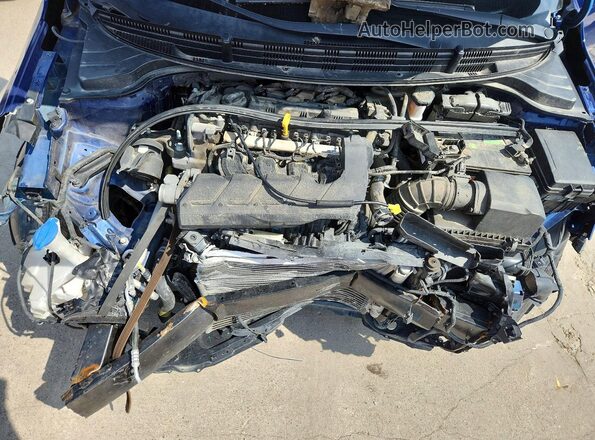 3KPA24AD2LE311562 2020 KIA RIO Blue Вид задньої частини салону