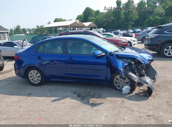 3KPA24AD2LE329222 2020 KIA RIO Blue Панорамний вид салону 360°