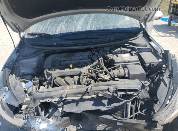 3KPA24AD2LE329642 2020 KIA RIO Silver Widok wnętrza z tyłu