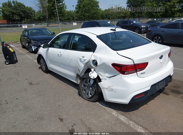 3KPA24AD2LE346067 2020 KIA RIO Белый Задняя левая четверть