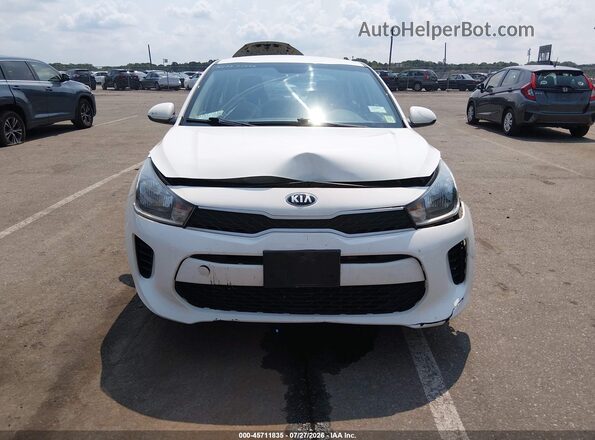 3KPA24AD2LE346067 2020 KIA RIO Белый Вид щитка приборов