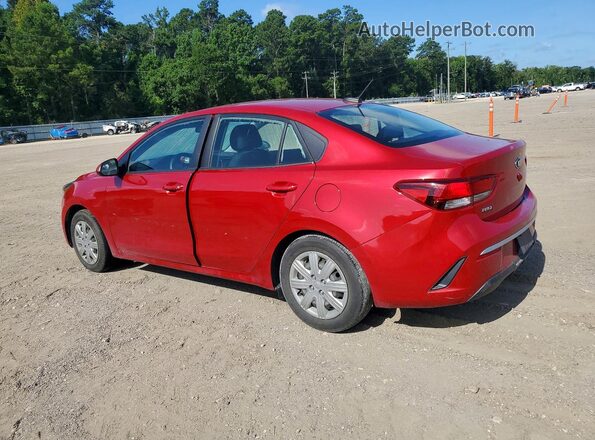 3KPA24AD2ME384853 2021 KIA RIO Red უკანა მარცხენა