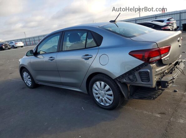 3KPA24AD2ME391379 2021 KIA RIO Gray Rear left