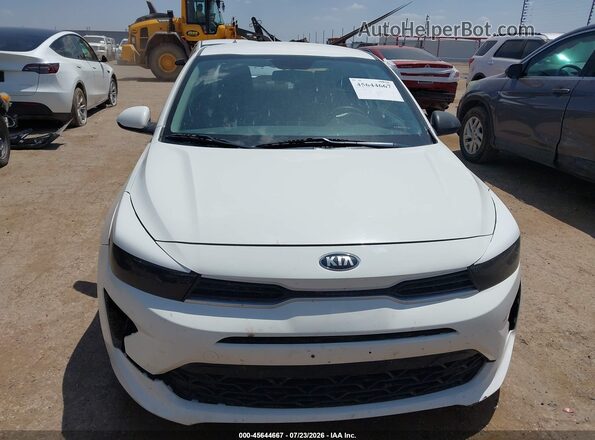 3KPA24AD2ME412182 2021 KIA RIO White ხელსაწყოთა პანელის ხედი