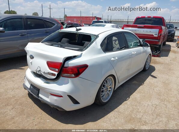 3KPA24AD2ME412182 2021 KIA RIO White უკანა მარჯვენა