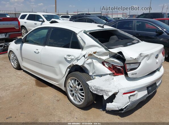3KPA24AD2ME412182 2021 KIA RIO White უკანა მარცხენა