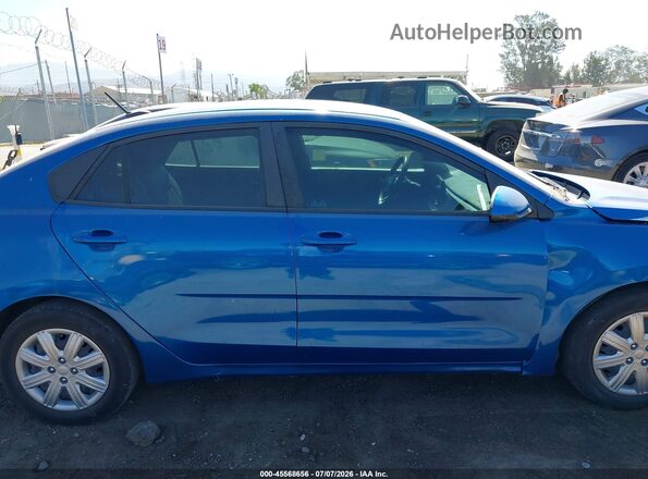 3KPA24AD2ME418628 2021 KIA RIO Blue 360 interior view
