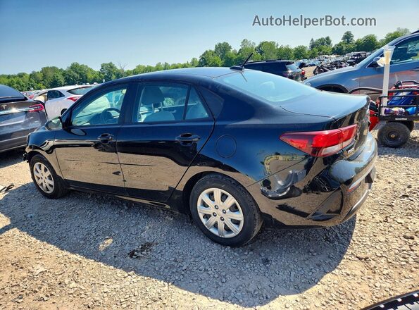 3KPA24AD2ME423912 2021 KIA RIO Black Rear left