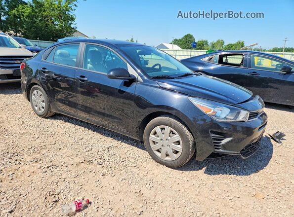3KPA24AD2ME423912 2021 KIA RIO Black Front right
